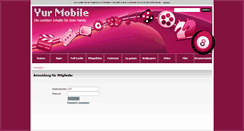 Desktop Screenshot of ch.yurmobile.com