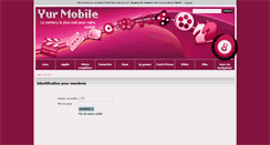 Desktop Screenshot of lu.yurmobile.com